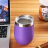 Egg Shaped Stainless Steel Insulated Tumbler